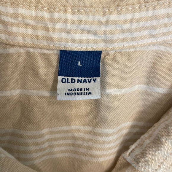 Old Navy Wrap-Front Cropped Oxford Sarong Top - Picture 7 of 9
